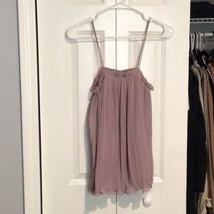 Lilac Thin Strap Top - ASOS